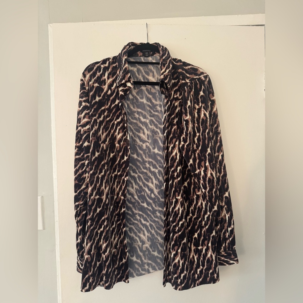 Animal Print Blouse